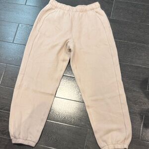 Cream Sweatpants